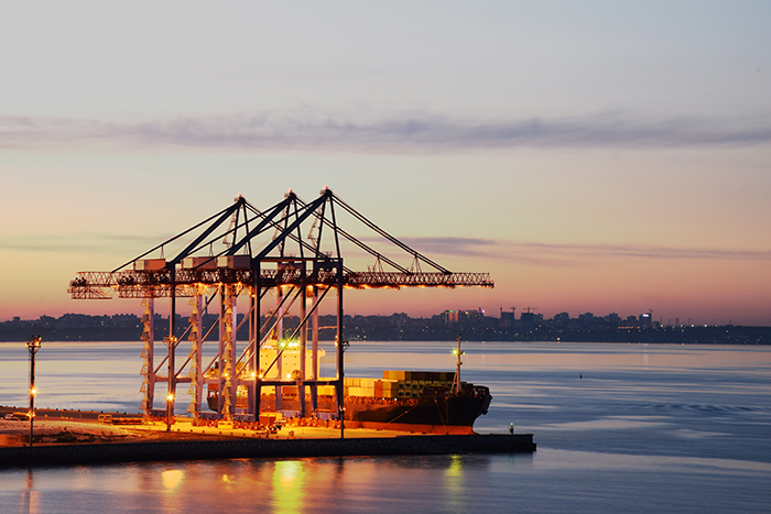 East-west spot rates fell throughout the peak season despite carriers' much stricter capacity management. Photo credit: Shutterstock